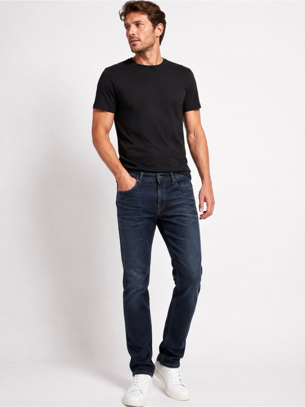 Jack & Jones Slim Fit Tim Original Jeans Men’s 36x30 Dark Wash Denim